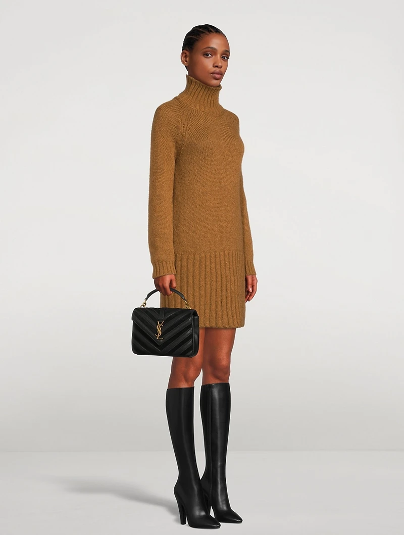 Turtleneck Sweater Dress