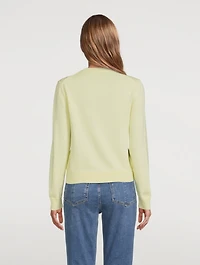 Merino Wool Logo Sweater