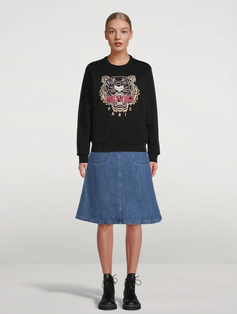Classic Tiger Cotton Sweatshirt