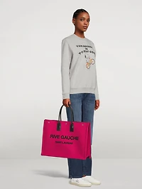 Rive Gauche Felt Tote Bag