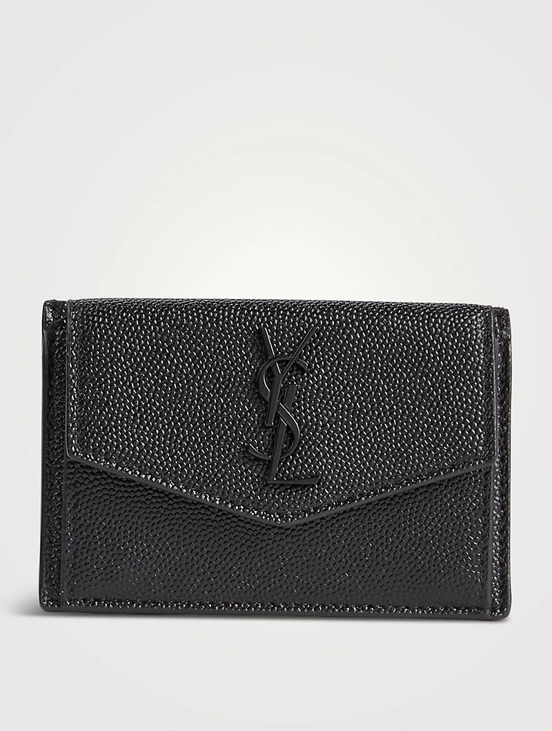Small Uptown Leather Card Case