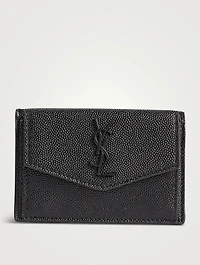 Small Uptown Leather Card Case
