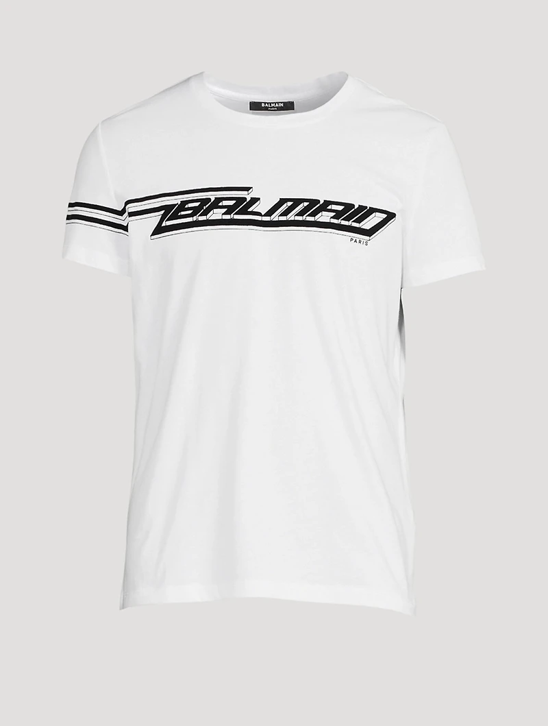Flocked Logo T-Shirt