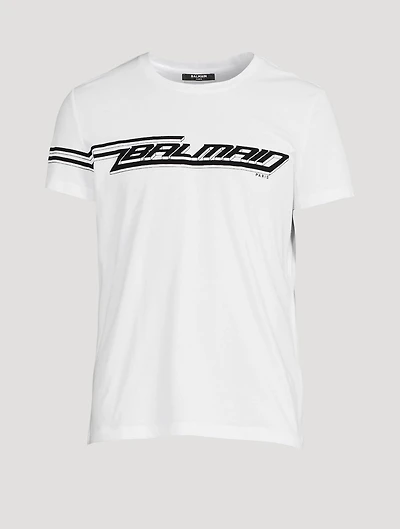 Flocked Logo T-Shirt