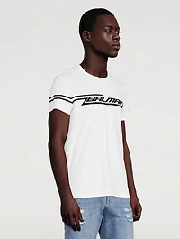 Flocked Logo T-Shirt