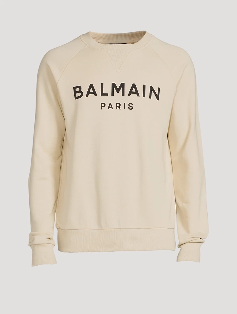 Cotton Logo Sweatshirt