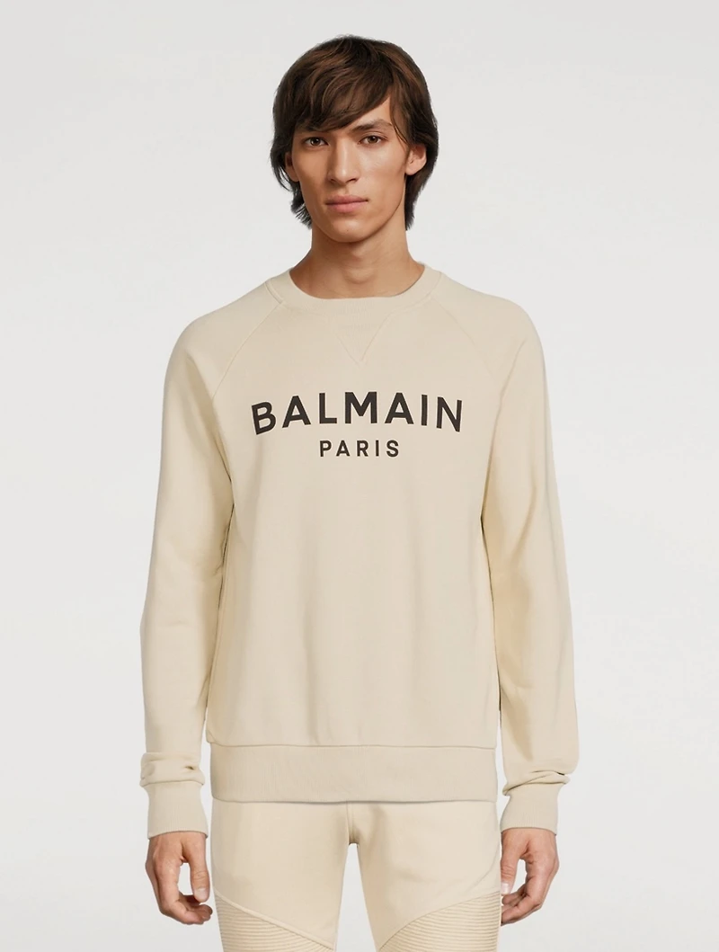 Cotton Logo Sweatshirt