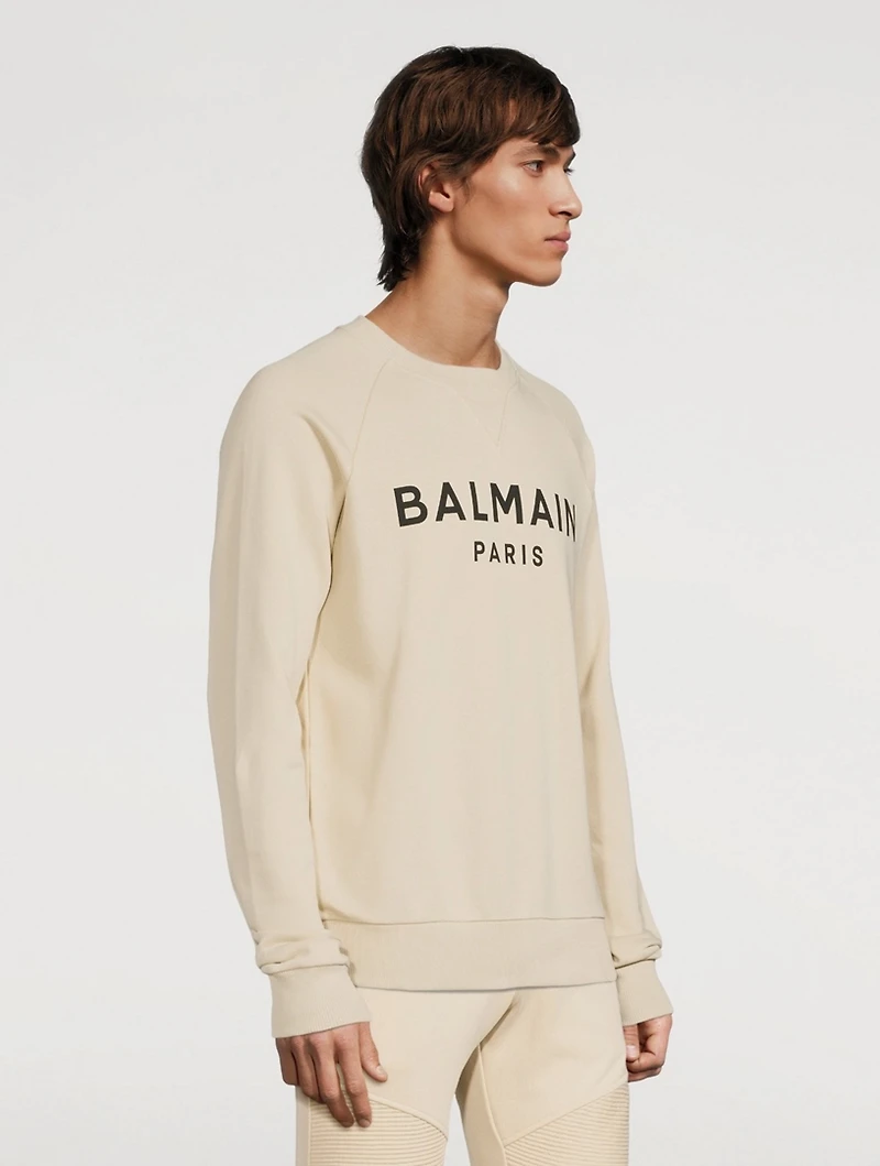 Cotton Logo Sweatshirt