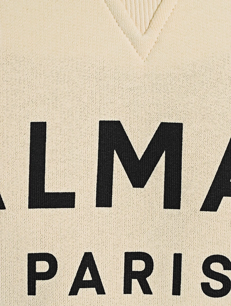 Cotton Logo Sweatshirt