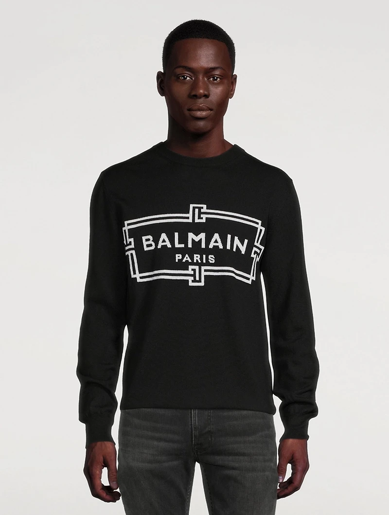 Wool Intarsia Sweater
