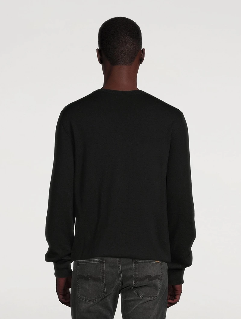 Wool Intarsia Sweater