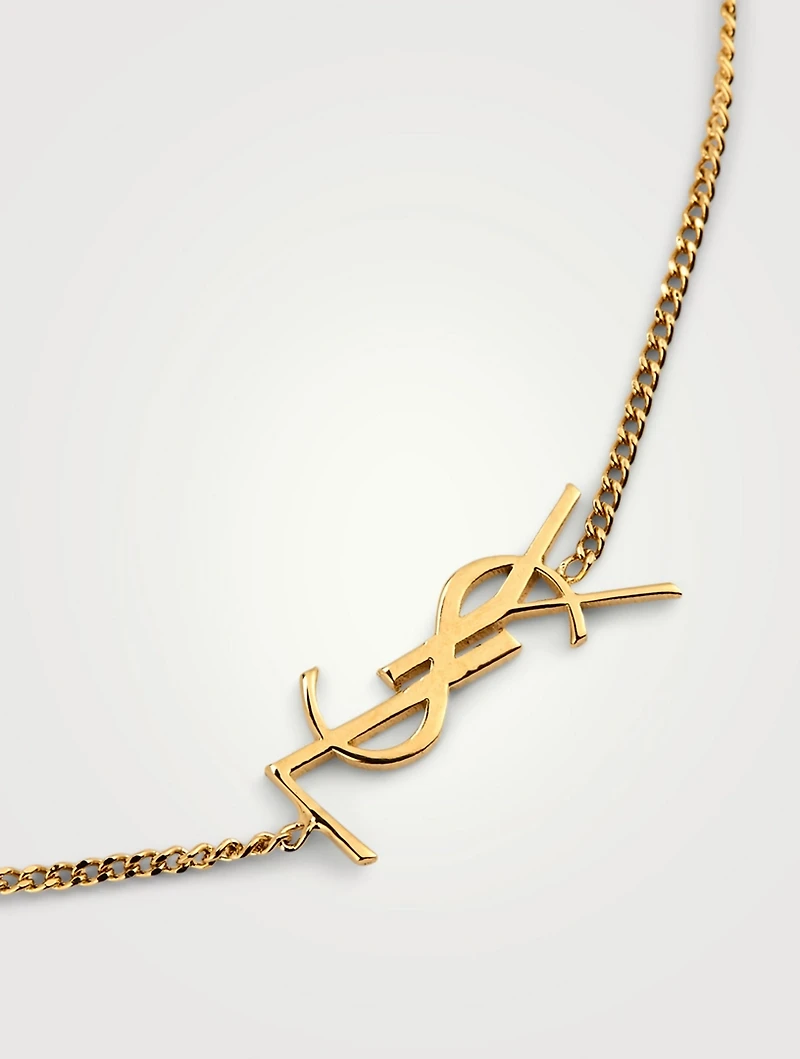 YSL Monogram Chain Bracelet