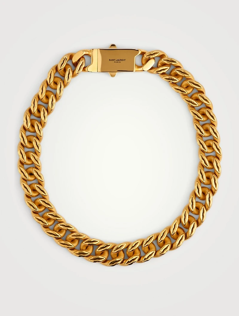 Lip Links Chain Necklace