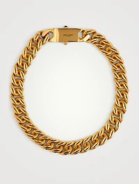 Lip Links Chain Necklace