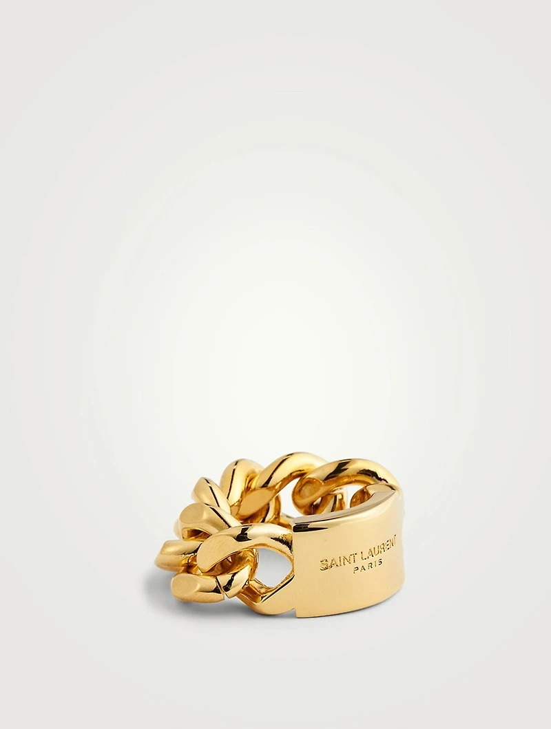 Gourmette Chain Ring