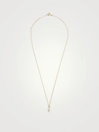 Little Lila Diamond Star Pendant 10k Gold Chain Necklace