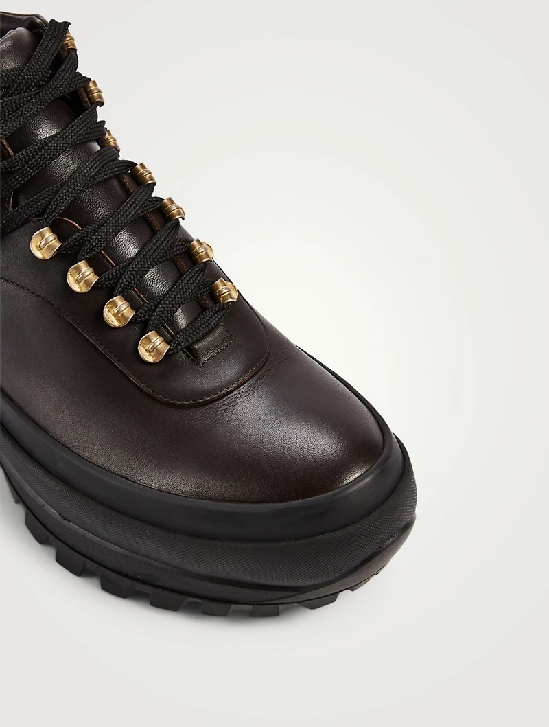 Leather Hiking Boots