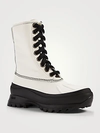 Leather Combat Boots
