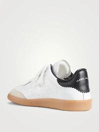 Bryce Perforated Leather Sneakers
