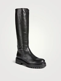 Rayna Leather Knee-High Boots