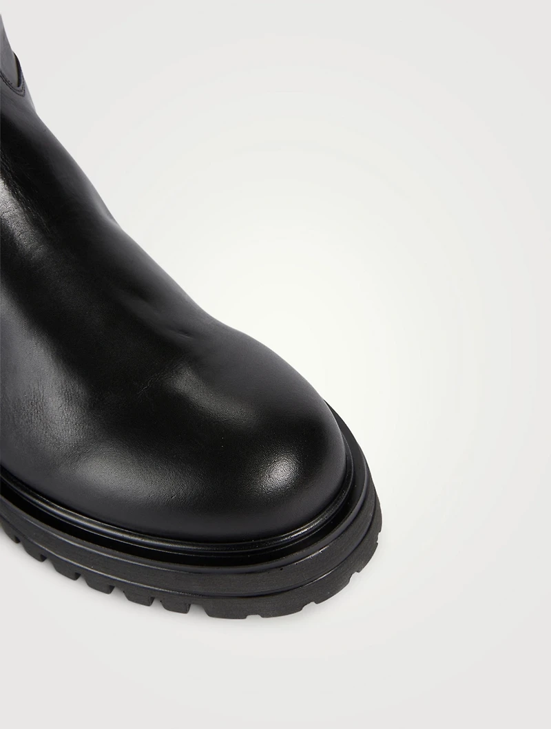 Rayna Leather Knee-High Boots