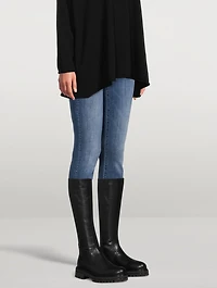 Rayna Leather Knee-High Boots