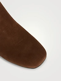 Jesse Suede Heeled Ankle Boots
