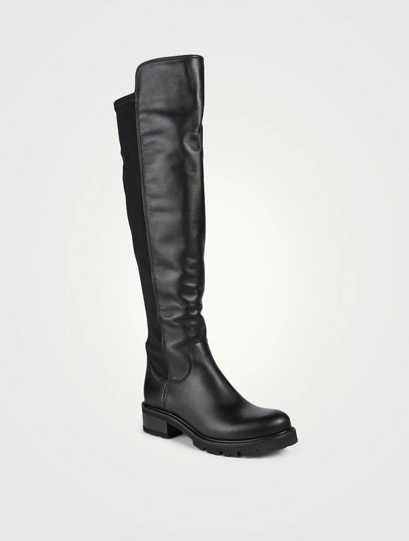 Catherine Leather Over-The-Knee Boots