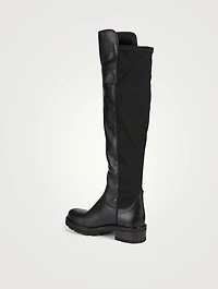 Catherine Leather Over-The-Knee Boots