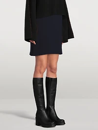 Primrose Leather Heeled Knee-High Boots
