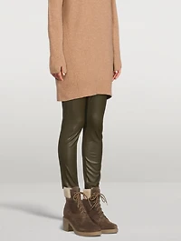 Zoom Suede Heeled Lace-Up Ankle Boots