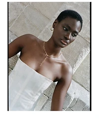 14K Gold Plated Etched Hoop Earrings