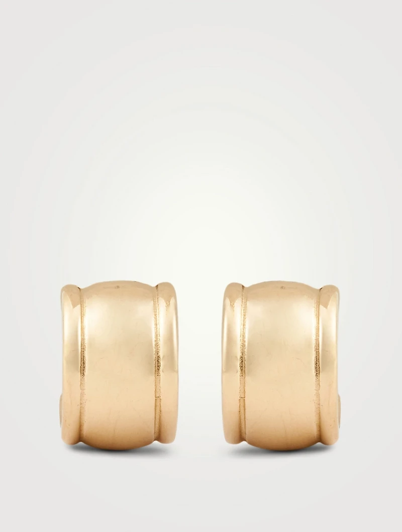 Strada Huggie Hoop Earrings