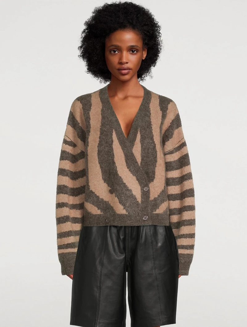 Cami Wool And Mohair Cardigan