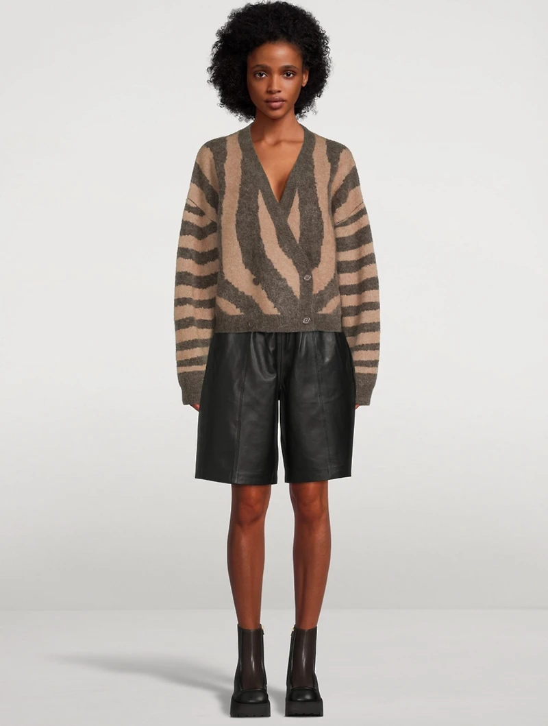 Cami Wool And Mohair Cardigan