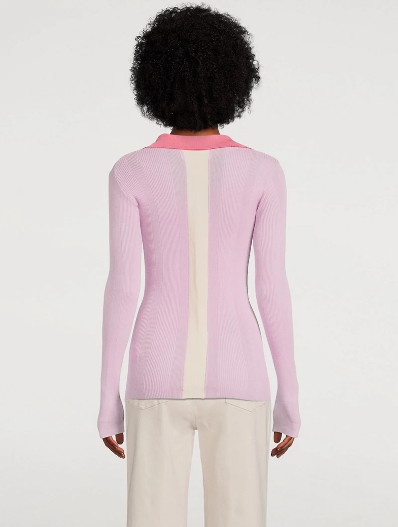 Joy Fitted Top With Collar