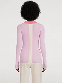 Joy Fitted Top With Collar