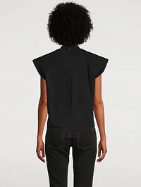 Verona High-Neck Top