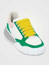 Court Leather And Suede Sneakers