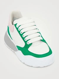 Court Leather And Suede Sneakers