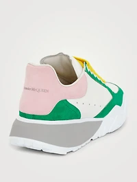 Court Leather And Suede Sneakers