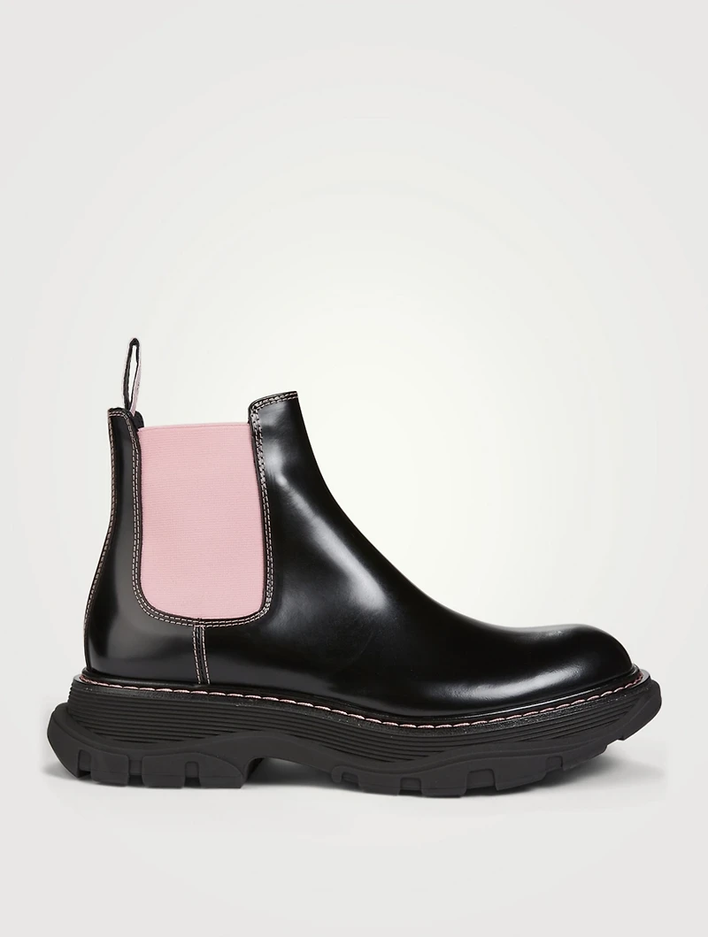 Tread Leather Chelsea Boots