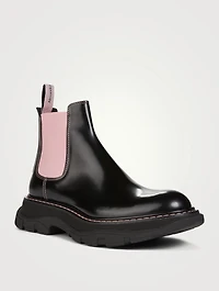 Tread Leather Chelsea Boots