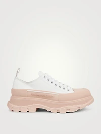Tread Slick Leather Platform Sneakers