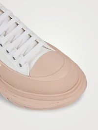 Tread Slick Leather Platform Sneakers