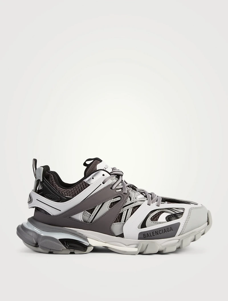 LED Lace-Up Track Sneakers
