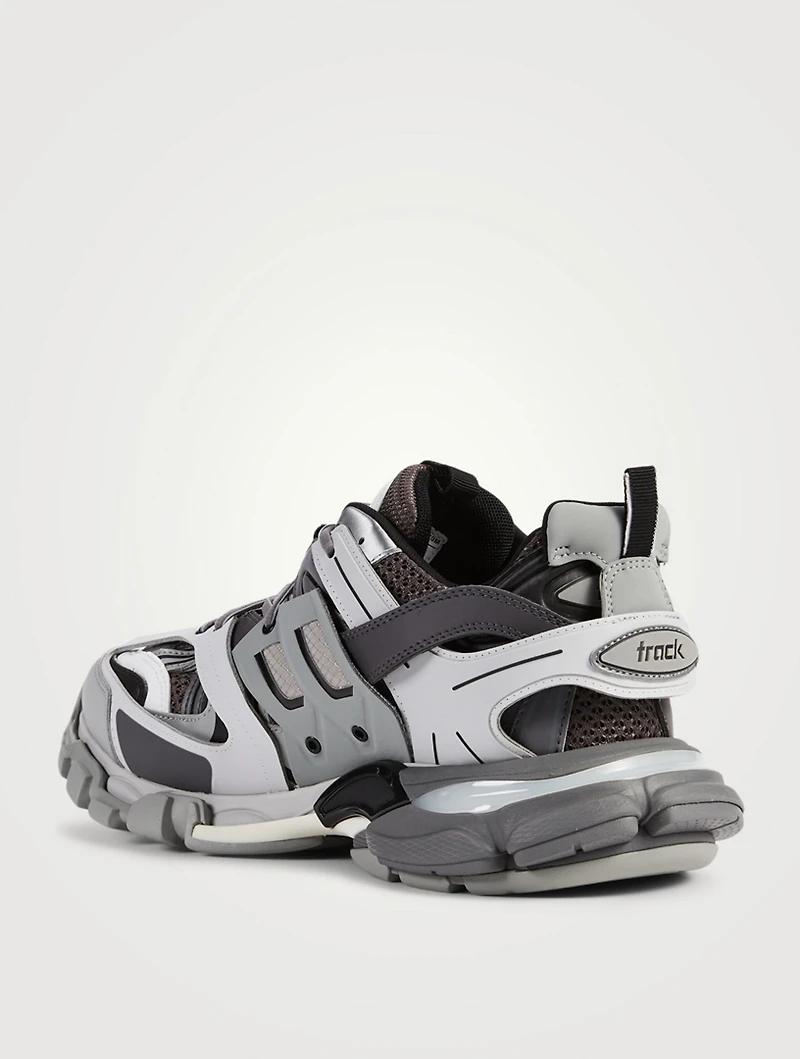LED Lace-Up Track Sneakers