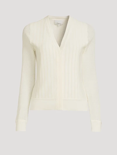 Crepe Cotton Lace Cardigan