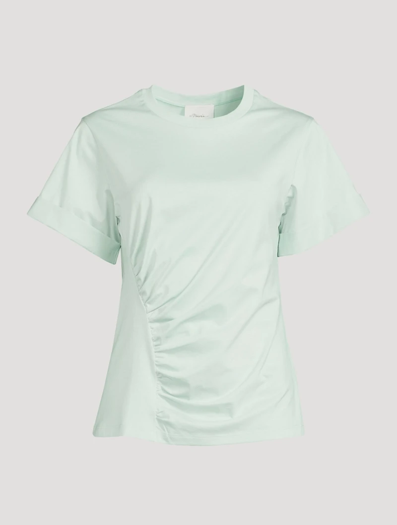 Gathered Jersey T-Shirt
