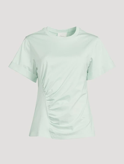 Gathered Jersey T-Shirt